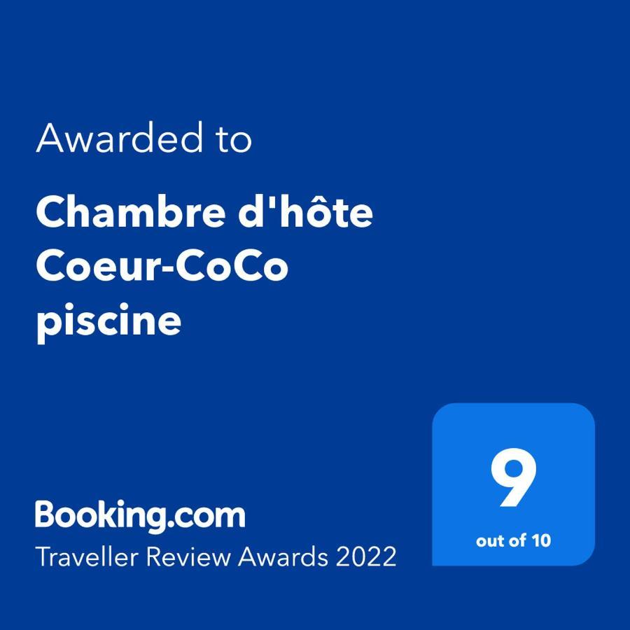 Chambre D'Hote Coeur-Coco Piscine Saint-Francois  Zewnętrze zdjęcie
